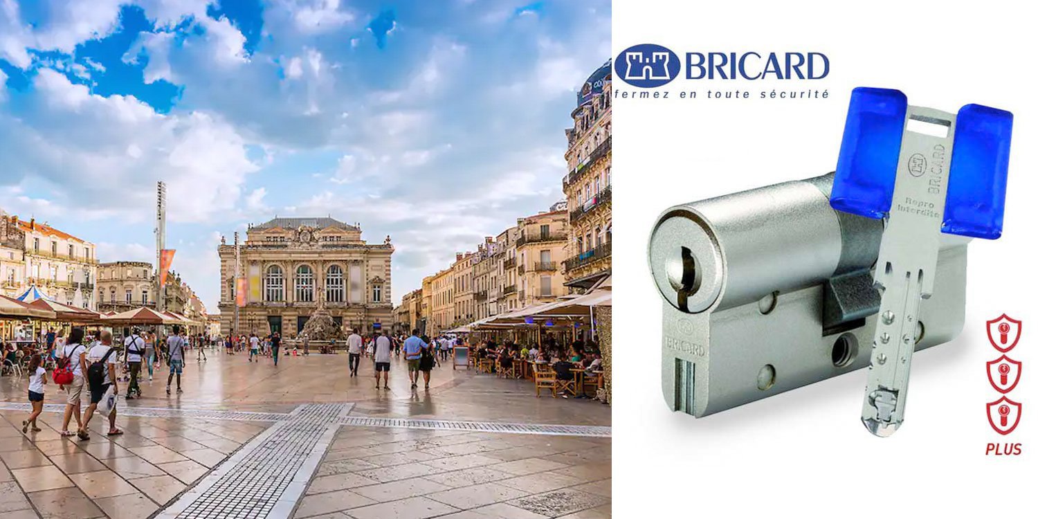 Serrurier agréé Bricard Montpellier (34000) - Dépannage Hérault 24/7