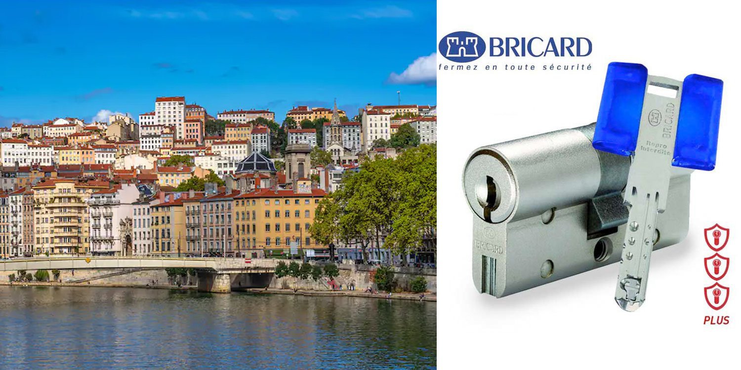 Serrurier agréé Bricard Lyon (69000) - Dépannage Rhône 24/7